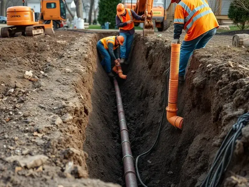 Drain field repair and replacement