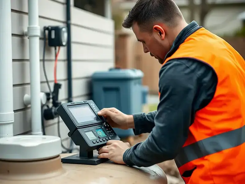 Professional septic inspection